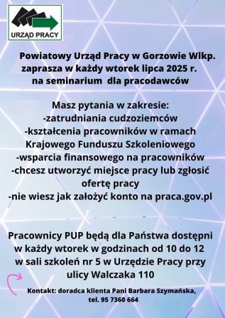 Zdjęcie artykułu Seminaria dla pracodawców z przepisów nowych ustaw obowiązujących od czerwca br.