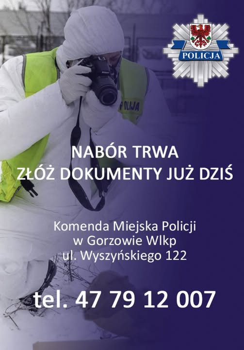 Zdjęcie artykułu Rekrutacja do POLICJI - terminy w 2025 r.