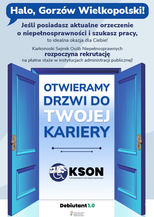 Zdjęcie artykułu Rekrutacja na staż w LUW w Gorzowie Wielkopolskim -Projekt "Debiutant 1.0" - .